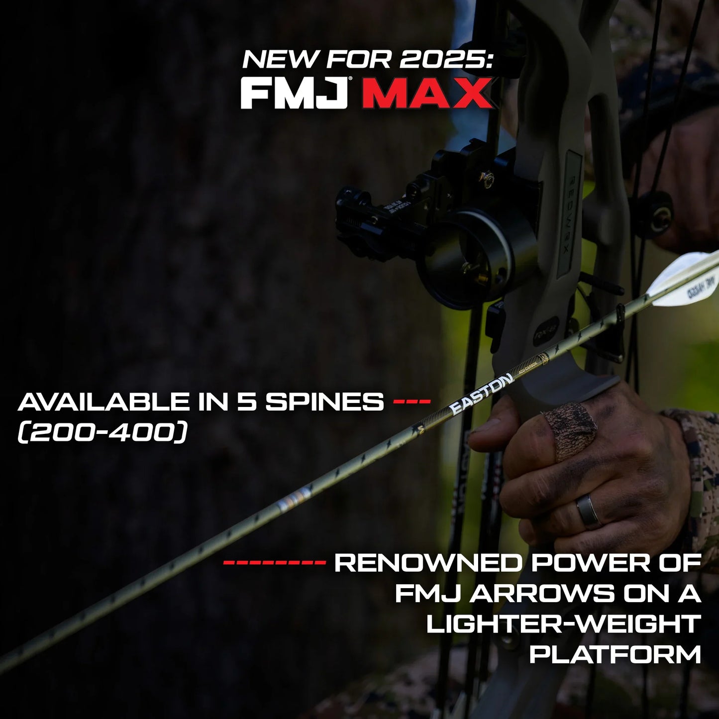 Easton 5MM FMJ MAX FACTORY FLETCHED 6 pack