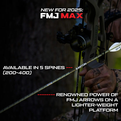 Easton 5MM FMJ MAX FACTORY FLETCHED 6 pack